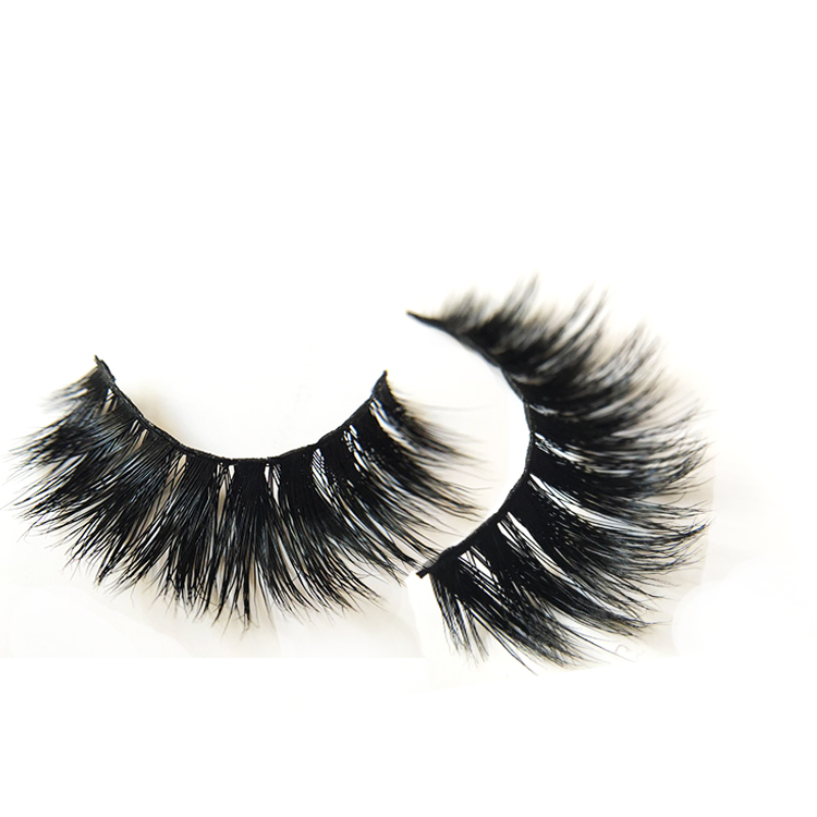 OEM 100% mink hair wholesale mink eyelashes with custom box EJ02